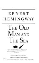 The Old Man and the Sea book cover